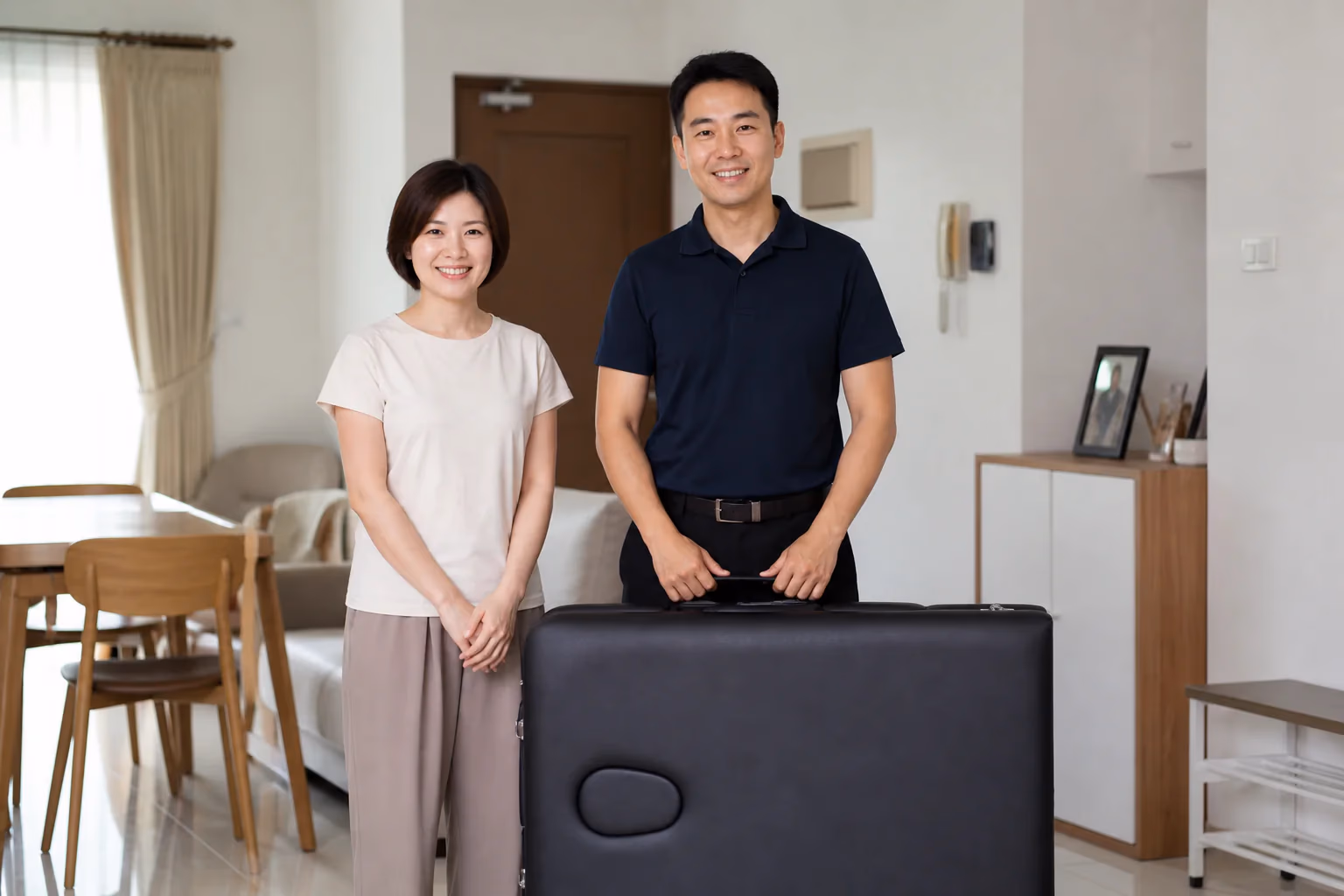 A professional Chinese Malaysian home-visit massage team